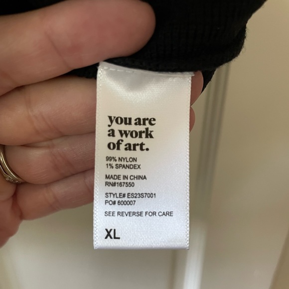 Black, Size XL, tank top - Picture 4 of 5